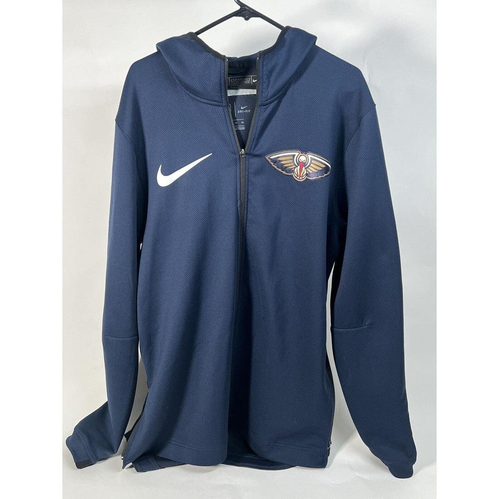 New Orlean Pelican Blue Warm up Jacket Size XL